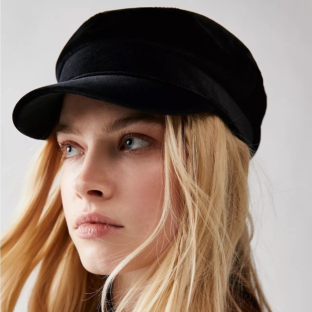 Free people Royal Velvet Lieutenant Cap